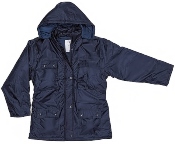 CHAQUETA PARKA ACOLCHADA AZUL