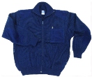 JERSEYS CHAQUETA PUNTO AZUL CREMALLERA SOLTA