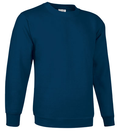 SUDADERA TEJIDO FELPA 100% ALGODÓN KISALA AZUL MARINO