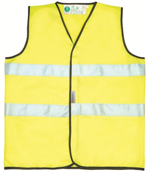 CHALECOS REFLECTANTES BANDAS 3M AMARILLOS VELCRO EN-471
